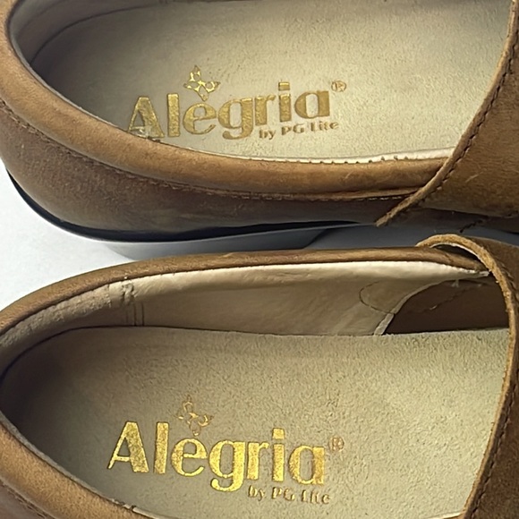 NWOT Alegria Maya Walnut Mary Jane Inspired Wedge Women’s Size 37 = 7 - 7.5 - Picture 9 of 16